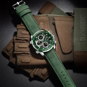 NAVIFORCE Original Luxury Military Chronograph Watch