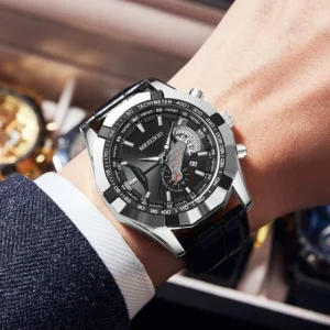 Executive Men’s Waterproof Chronograph Wrist Watch