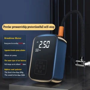 TINSOL 150 PSI Portable Wireless Electronic Car Air Pump
